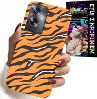 ETUI DO OPPO A79 5G - PLECKI W TYGRYSIE PASKI POKROWIEC +FOLIA