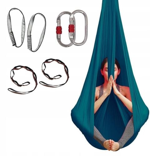 Szarfa akrobatyczna HUŚTAWKA SENSORYCZNA CHUSTA DO AERIAL JOGA 4 metrów na Arena.pl