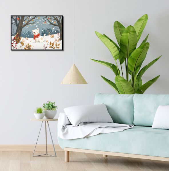 Plakat 60x40cm Śnieżny Kompan zdjęcie 4