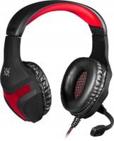 Słuchawki z mikrofonem Defender SCRAPPER 500 Gaming czerwono-czarne