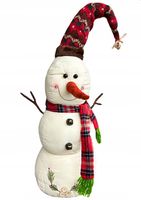 Figurka świąteczna bałwan duża 60cm XXL