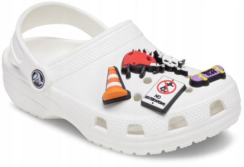 Przypinki Crocs Jibbitz Piny Do Butów Skateboard na Arena.pl