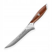 NÓŻ KUCHENNY DO TRYBOWANIA MIĘSA TRYBOWNIK DELLINGER ROSE WOOD DAMAST VG-10