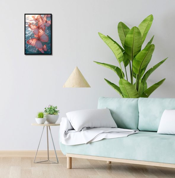 Plakat 30x45cm Świetliste Motyle zdjęcie 4