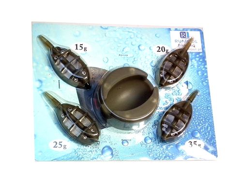 Zestaw 4 koszyków do metody method feeder + forma na Arena.pl