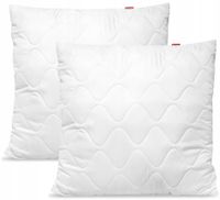 2xPODUSZKA ANTYALERGICZNA 80x80 MIKROFIBRA PIKOWANA GRUBA