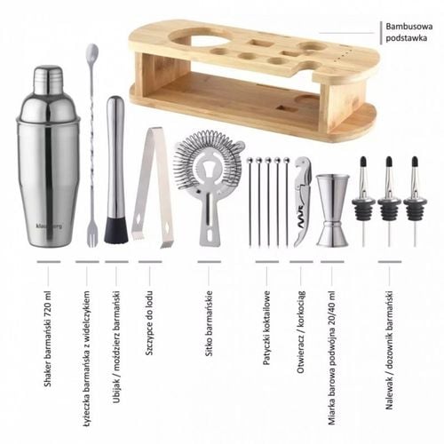 zestaw barmański 16 elementów klausberg kb-7582 na Arena.pl