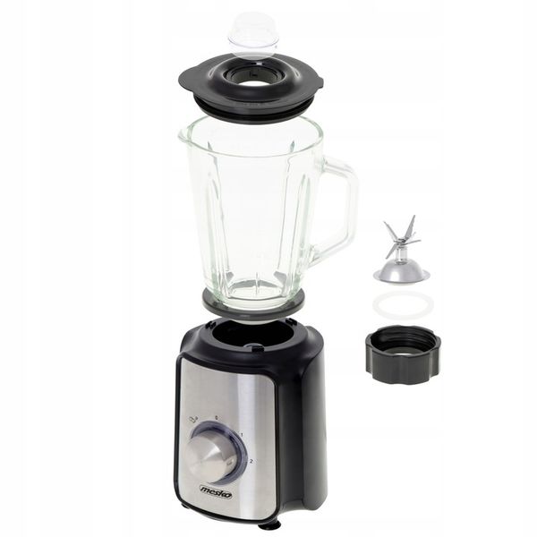 BLENDER KIELICHOWY MESKO MIKSER 1,5L MOCNY 1200W MIKSUJE KRUSZY LÓD bez BPA zdjęcie 16