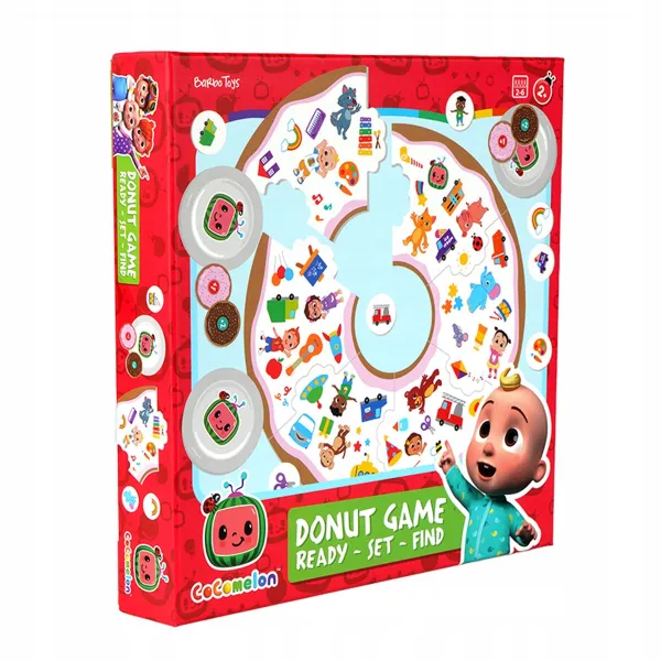 Puzzle, Gra Planszowa, Cocomelon, Pączki, 64 el. zdjęcie 2