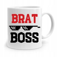 Kubek Prezent Dla Brata Dziecka Brat Boss Z Nadrukiem Ze Zdjęciem