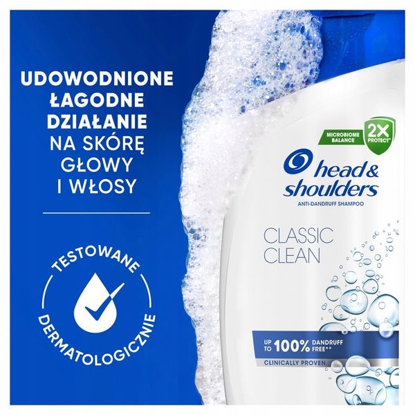 Head & Shoulders Classic Clean Szampon 800ml zdjęcie 13