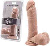 Średni Penis Z Dużymi Jądrami - Get Real 7" 19,3Cm
