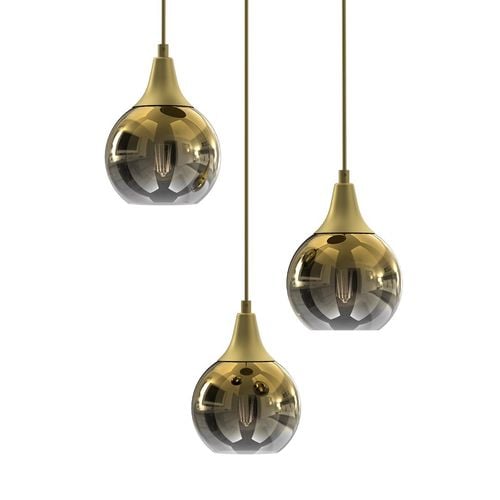 Lampa wisząca MONTE GOLD 3xE27 na Arena.pl
