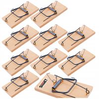 Myszołapka drewniana KLASYCZNA ŁAPKA PUŁAPKA NA MYSZY NA SZCZURY