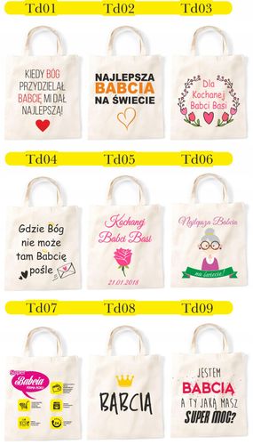 EKO TORBA nadruk prezent świeta dla cioci kuzynki na Arena.pl