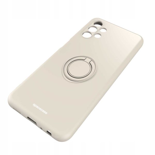 Spacecase Silicone Ring Galaxy A13 4G Bone zdjęcie 4