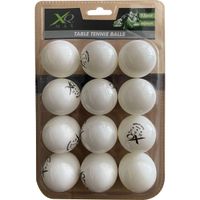 PIŁECZKI DO TENISA STOŁOWEGO XQMAX 3 GWIAZDKI 12SZT BIAŁE