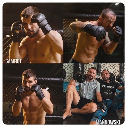 RĘKAWICE DO MMA SPARINGOWE PREMIUM UNIWERSALNE KRAV MAGA COMBAT na Arena.pl