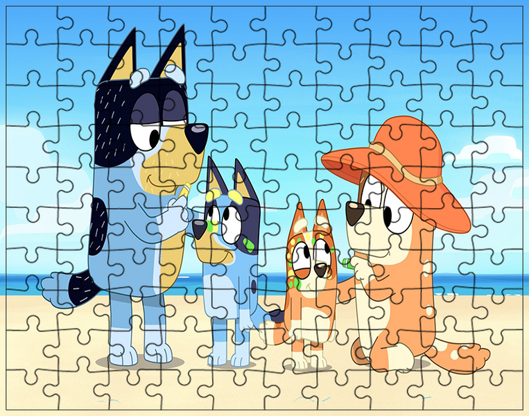 Puzzle Bluey zdjęcie 1