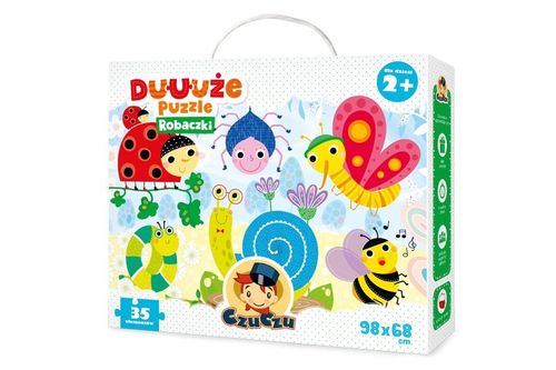 CzuCzu Duuuże puzzle Robaczki 35 elementów na Arena.pl