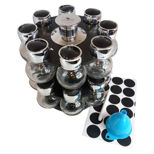 Organizer obotowy na przyprawy 16 słoiczków na Arena.pl