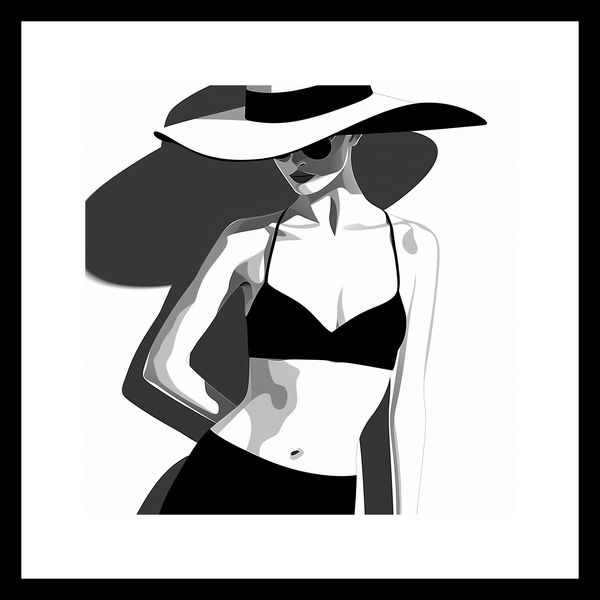 Plakat 20x20cm Strój zdjęcie 3