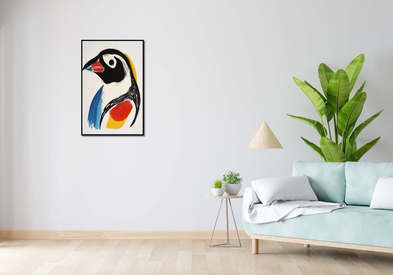 Plakat 53x81cm Portret Ptaka zdjęcie 4