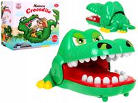 gra zręcznościowa dla dzieci GRA KROKODYL chory ząbek - aligator u dentysty