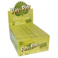 box - 24 x bibułki pay-pay gogreen king size slim + filterki
