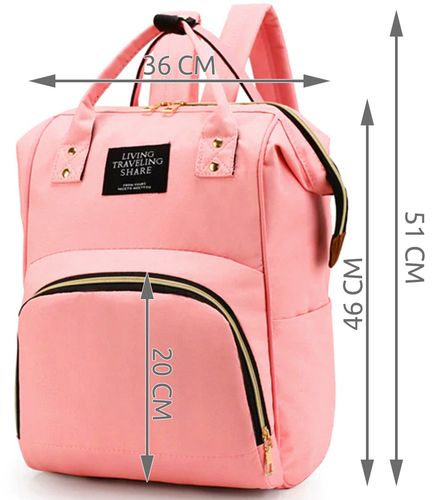 Torba do wózka - różowa na Arena.pl