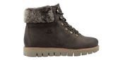 Camel Active Botki damskie - Skóra nubukowa, ocieplane - rozmiar 38 - Szare