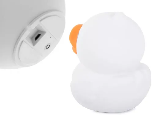 Lampka nocna dla dzieci led kaczka rgb dotyk usb na Arena.pl