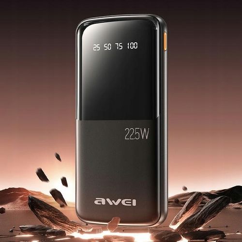 Powerbank AWEI 10000 mAh czarny na Arena.pl