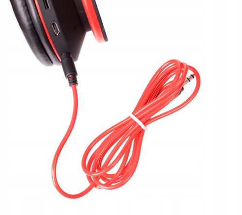 SŁUCHAWKI BEZPRZEWODOWE BLUETOOTH microSD MP3 FM na Arena.pl