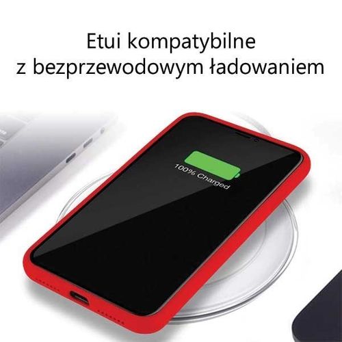 Mercury Silicone iPhone Xs Max czerwony /red na Arena.pl