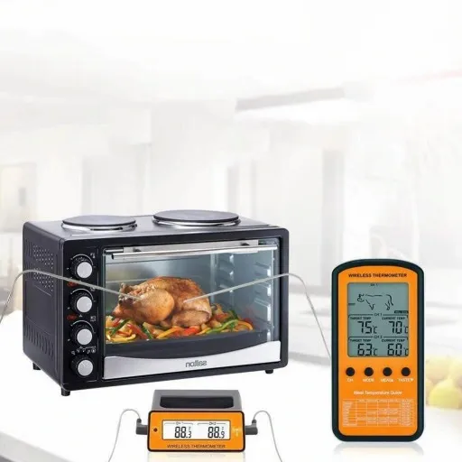 TERMOMETR DO WĘDZARNI MIĘS BEZPRZEWODOWY 2 SONDY zdjęcie 11