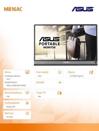Asus 15,6' MB16AC na Arena.pl