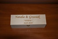 Skrzynka na wino z grawerem SW04