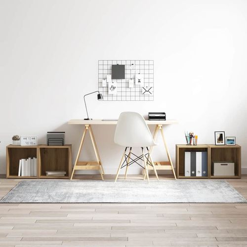 Szafka pod telewizor 4 pcs Brązowy 37 x 35 x 37 cm na Arena.pl