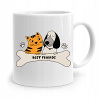 Kubek Prezent Dla Przyjaciela Best Friends Z Nadrukiem Ze Zdjęciem