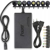 ZASILACZ UNIWERSALNY SIECIOWY DO LAPTOPA ŁADOWARKA RÓŻNE KOŃCÓWKI