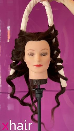 Wałek do kręcenia włosów Opaska do loków Lokówka na noc SATYNOWY PAPILOTY na Arena.pl