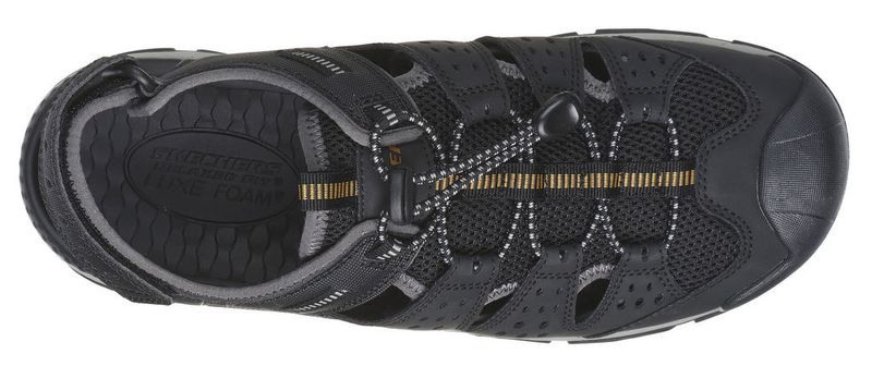 Sandały męskie SKECHERS Tresmen – Menard (205113-BLK) 43 zdjęcie 5
