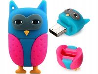 PENDRIVE USB SZYBKI FLASH DRIVE ULTRA PAMIĘĆ ZAWIESZKA PREZENT PEN SOWA 8GB