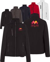 Kurtka softshell dla kobiet TWÓJ HAFT LOGO NAPIS firmowa reklamowa 20 sztuk