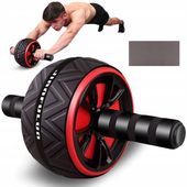 Kółko do ćwiczeń mięśni brzucha ab wheel GRATIS trening w domu brzuch core