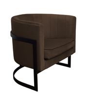 Fotel Glamour podstawa czarna MG05