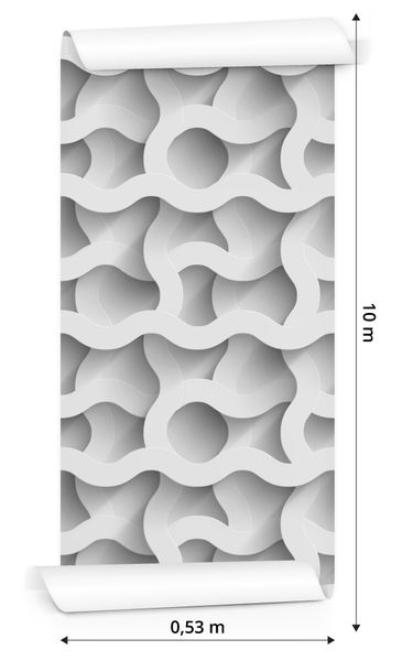 Tapeta Abstrakcyjne Fale 3D zdjęcie 3