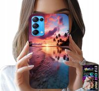 ETUI DO OPPO RENO5 4G 5G - PLAŻA WAKACJE WYSPA PIĘKNE WIDOKI +SZKŁO