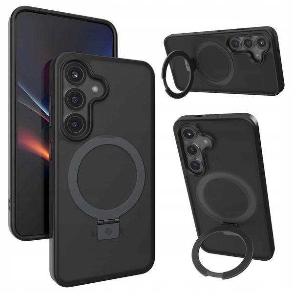 Spacecase Ring Pro Galaxy S25 Black zdjęcie 1